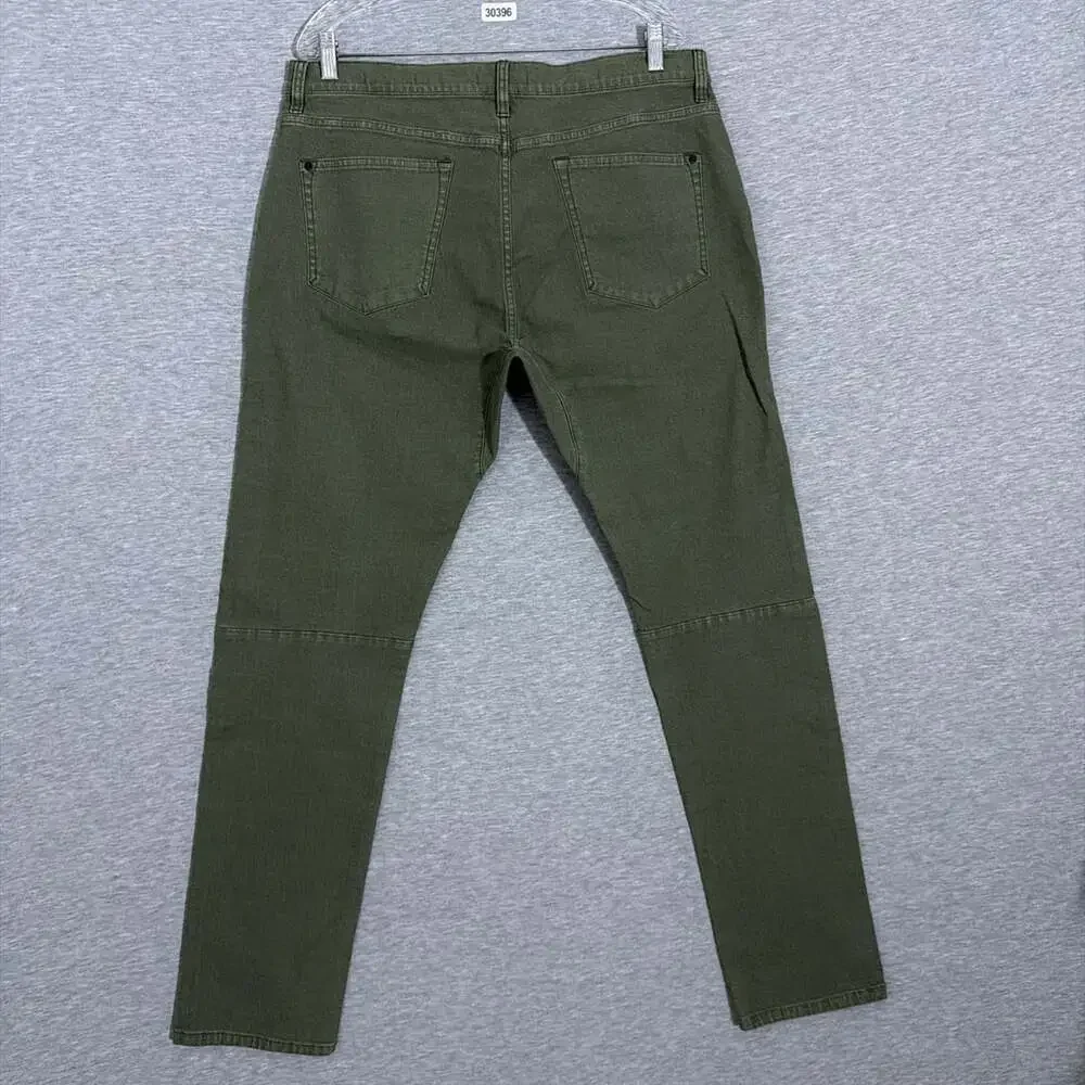 Huckleberry Proof Men's Size 36x34 Green Canvas Slim Fit Rover Pants Durable